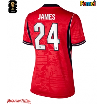 Anglia Reece James #24 Echipament de Fotbal Replică Mondial 2026 Femei Deplasare